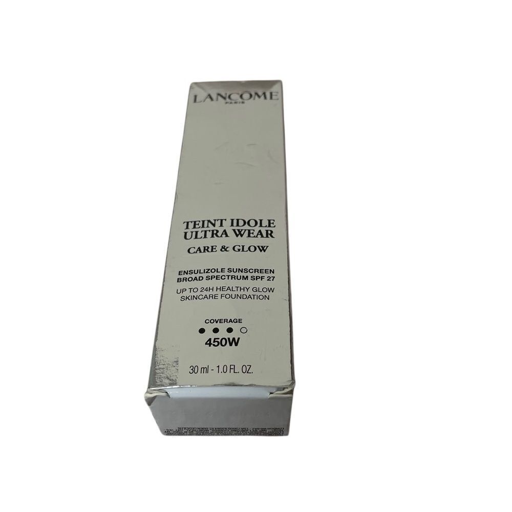 Lancôme 450W Teint Idole Ultra Wear Care & Glow Foundation SPF 27 1 oz